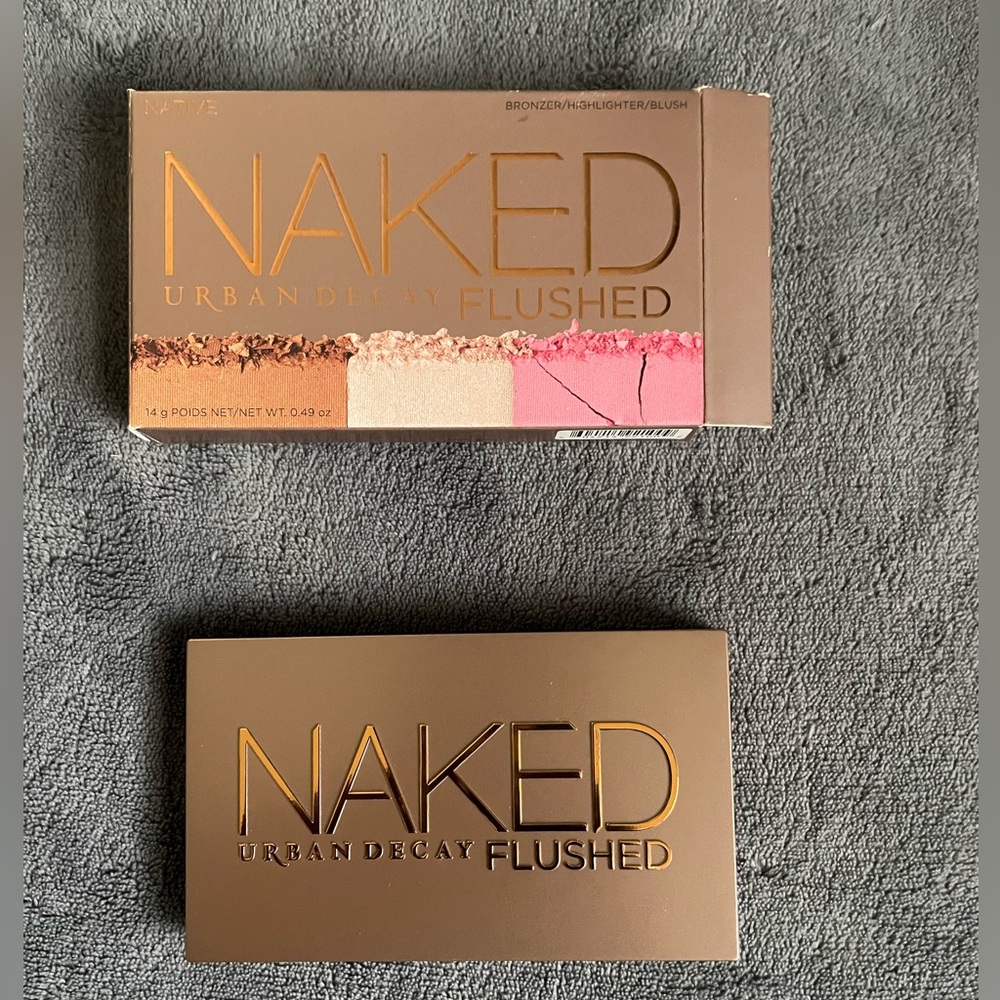 Urban Decay Naked Flushed Palette - Gold, Pink, Brown